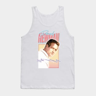 Paul Newman - Retro Aesthetic Style Fan Art Design Tank Top